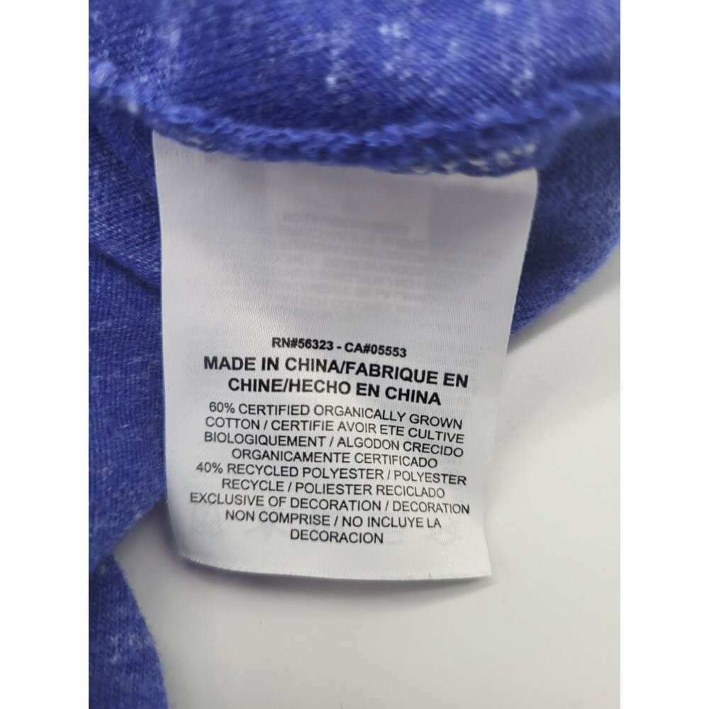NIKE Women's Small Workout Tank Top Racerback Heathered Blue Gym Athletic Swoosh - Picture 8 of 9